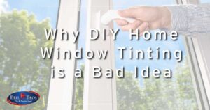 DIY Window Tint.