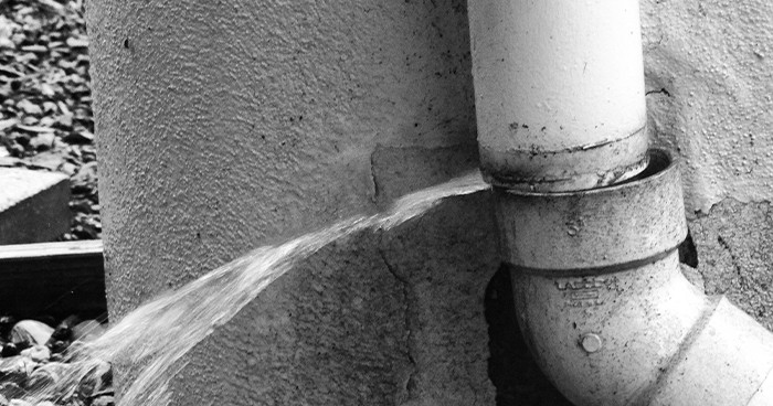 An earthquake can cause your plumbing lines to burst.