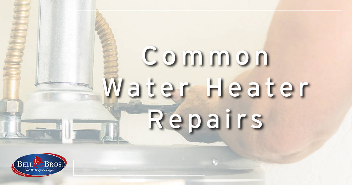 Common Water Heater Repairs