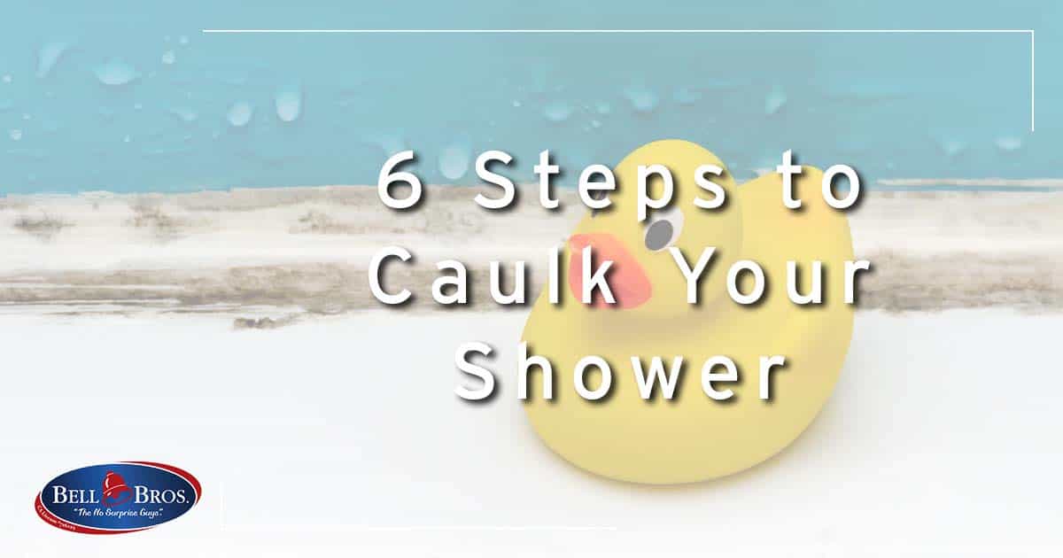 6 Steps to Caulk Your Shower
