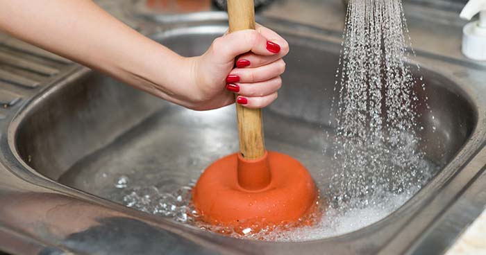 If other drain cleaning DIYs haven't worked, it's time to try using a plunger in your sink.
