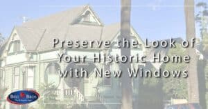 Image: a historic home painted in shades of green, cover image for Preserve the Look of Your Historic Home with New Windows.