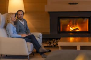 fireplace safety using a whole house fan 