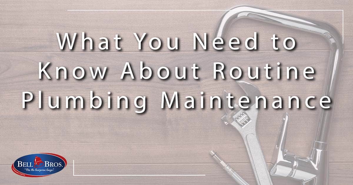 What You Need to Know About Routine Plumbing Maintenance